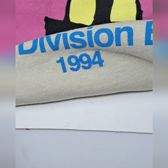 Junk Food Tees Beige Pink Floyd Hoodie Size Small - Picture 6 of 7